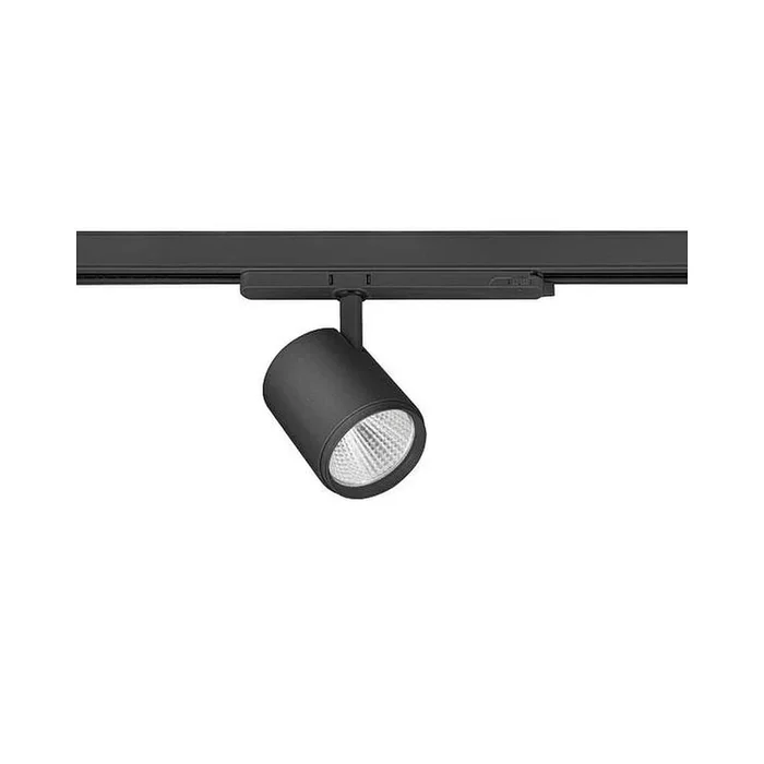 LED 3-Phasen Strahler RETAIL ONE, 40�, 33,5W, 3500K, 4319lm, IP20, 230V AC, 50 Hz, rund, schwarz