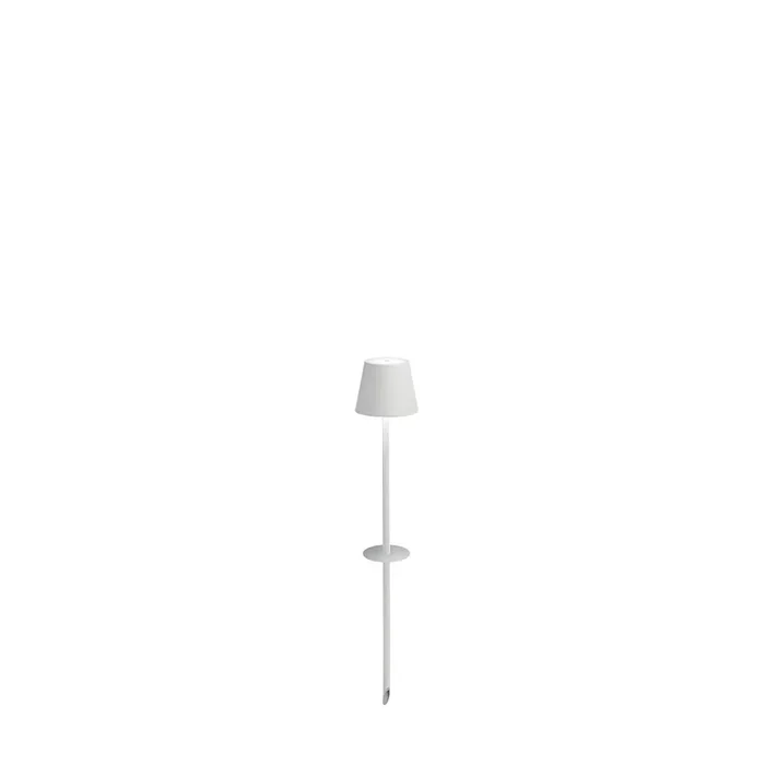 LED Akku-Erdspie�leuchte POLDINA, 2,2W, 2200K/2700K/3000K, 130-150lm, wei�
