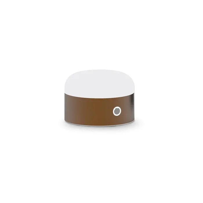 LED Akku-Tischleuchte MIGNON, 5W, 3000K, 460lm, IP20, Touch-Dim, kaffee/opal