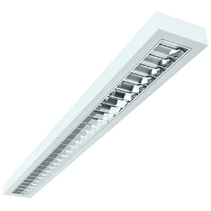 LED Aufbau-Rasterleuchte IP20, 53W, 4000K, 7900lm, dimmbar, wei�