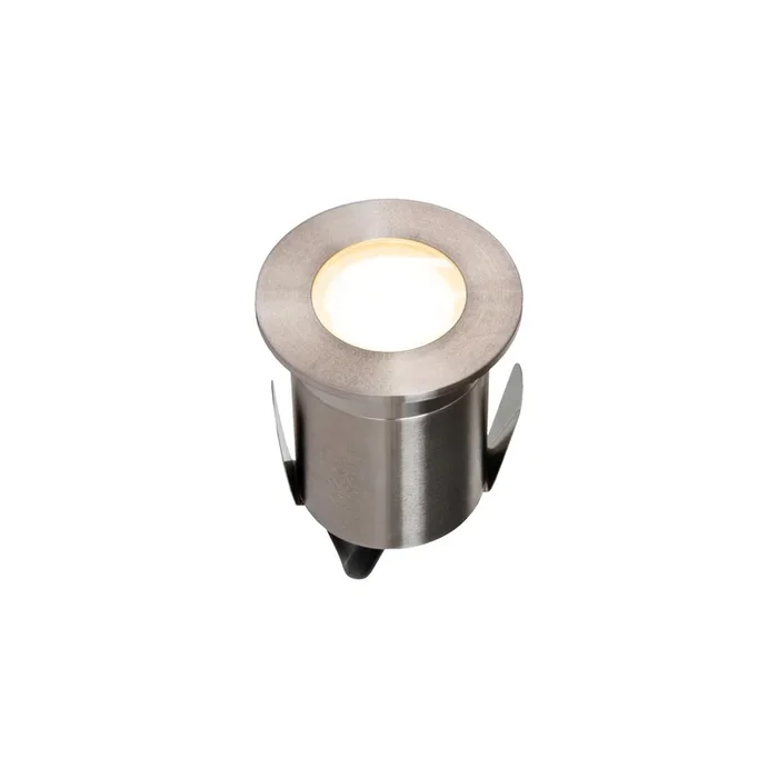 LED Bodeneinbauleuchte – rund – Edelstahl,IP65 – 220-240V – 2W – 3000K – 82lm