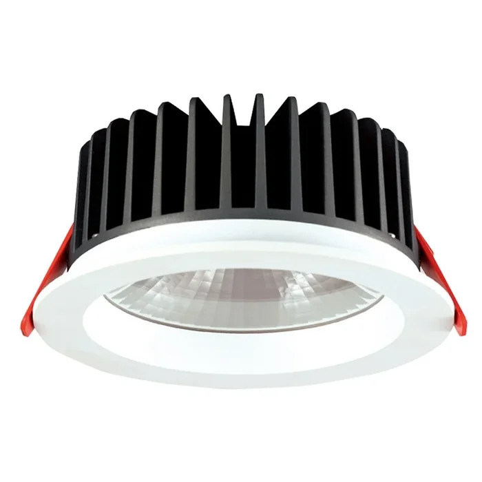 LED Einbau-Downlight COB, IP20, klar, 15W 3000K 1200lm 60�