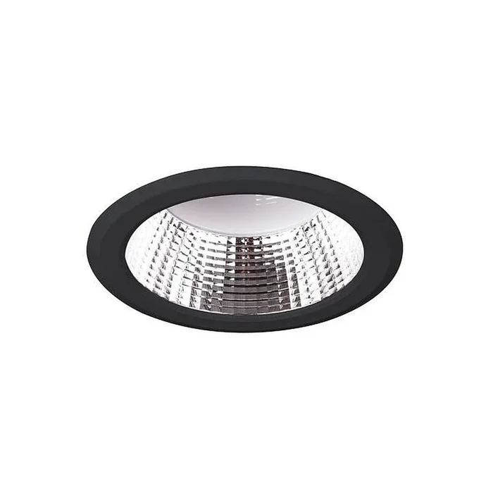 LED-Einbaudownlight 230 V AC, 50 Hz, 11, 4000K, schwarz
