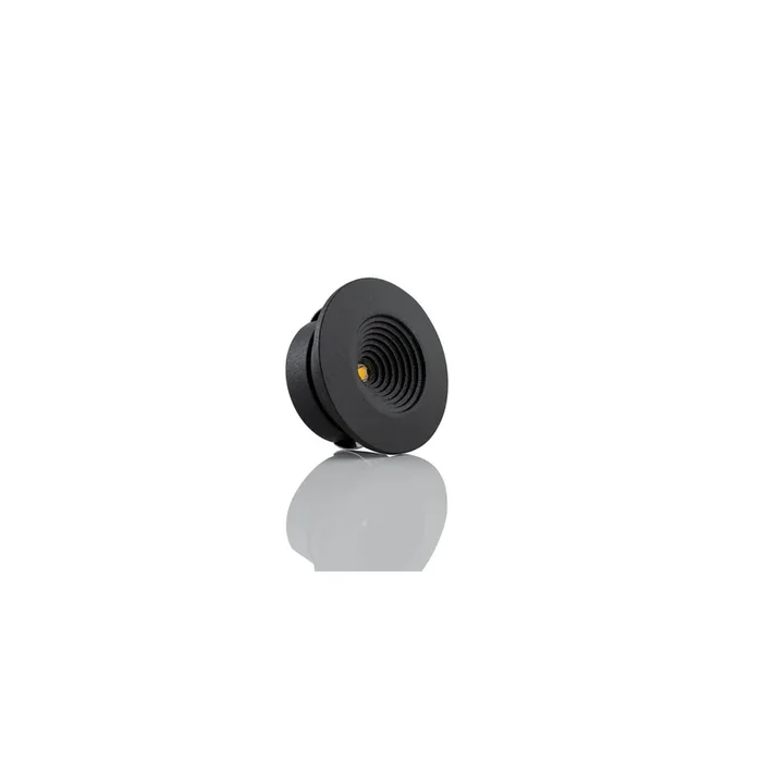 LED-Einbauleuchte, SLC MiniOne Fixed, LED/3W, 165 lm schwarz 3000K