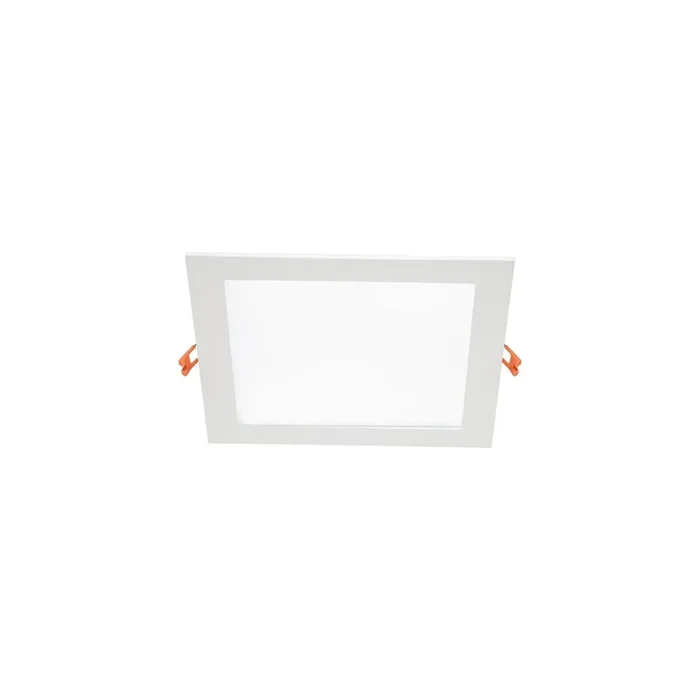LED Einbaupanel weiß quadratisch dimmbar IP20 22,5cm 21W 4000K neutralweiß