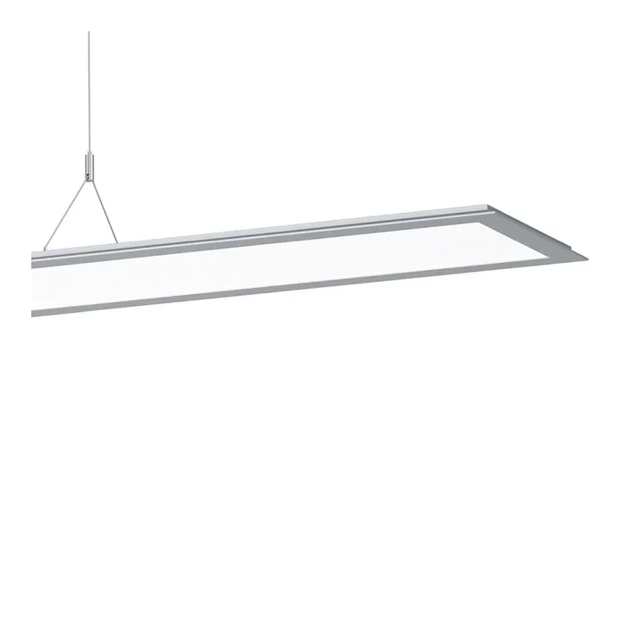 LED Pendelleuchte SL713+ PL MP S/C, 70W, 3000K, 8950lm, IP20, IK05, DALI, bildschirmarbeitsplatztauglich, grau