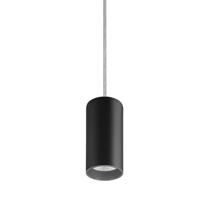 LED Pendelleuchte TRAXX MICRO, IP20, 60�, 7W, 3000K, 836lm, schwarz