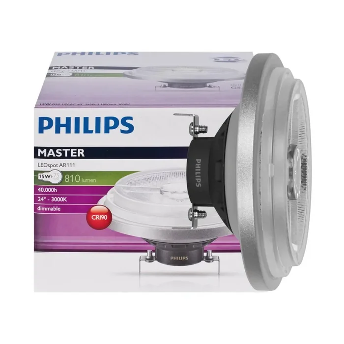 LED-Reflektorlampe 14,8W 875lm Ra95 MASTER LEDspot AR111, G53/12V 3000K
