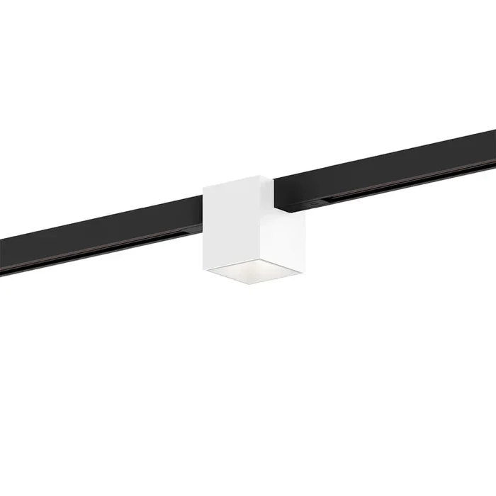 LED Schienenstrahler BOX ON STREX 1.0 LED 2700K B-W 7W 48V NON DIM CRI90, wei� matt