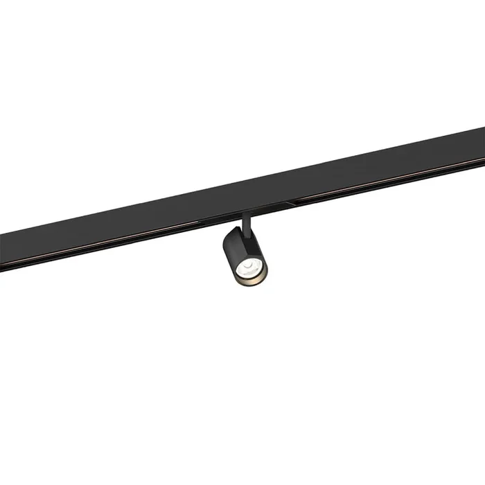 LED Schienenstrahler CENO 1.0 ON STREX 48V TRACK, CRi >90, UGR <16, kardanisch, schaltbar, 7W 3000K 31�, mattschwarz