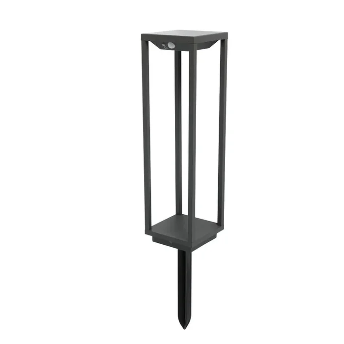 LED Solarleuchte SAURA 2W, 3000K, IP44, dunkelgrau