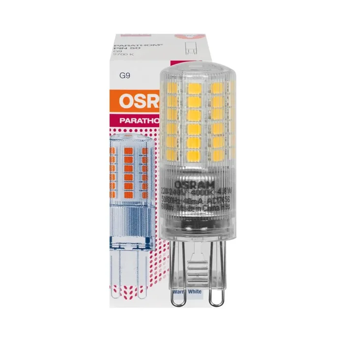 LED-Stiftsockellampe, klar, PARATHOM PIN, G9