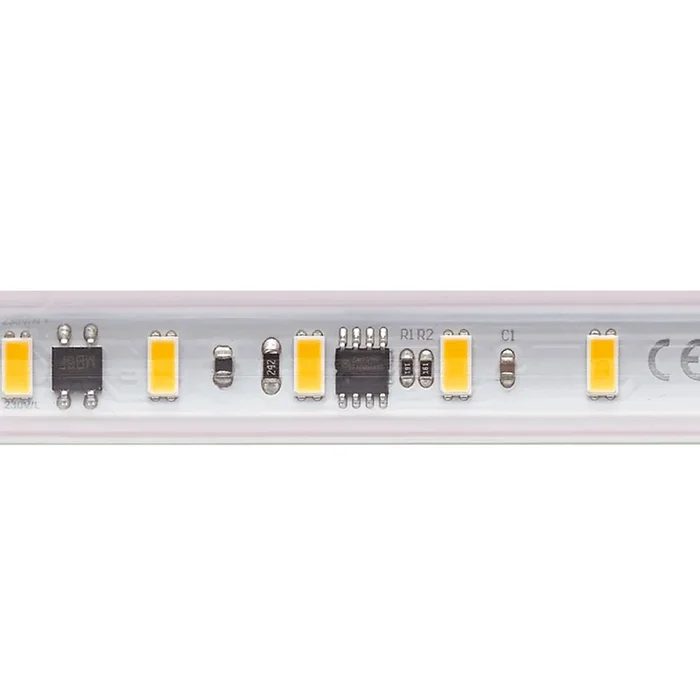 LED Streifen Hochvolt, IP65, 230V, 4000K 1400lm/m 120�, CRI 90, 72 LED/m, 14W/m, 25m, nicht dimmbar