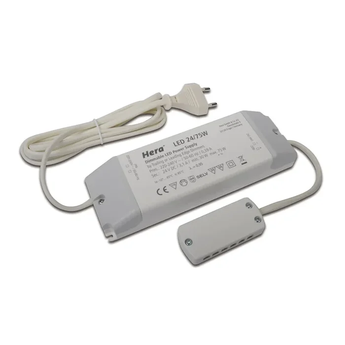 LED Trafo 24V, 75W, IP20, dimmbar