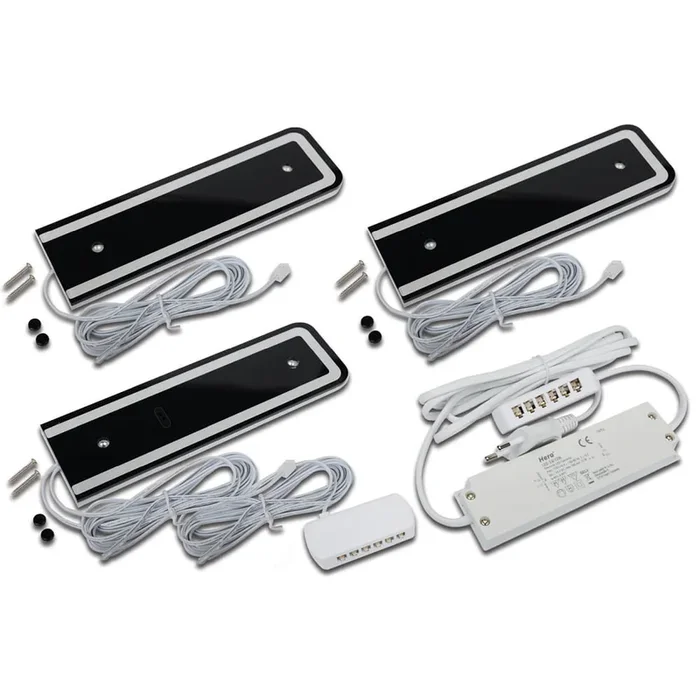 LED Unterbauleuchte, 15W, 3000K, 210lm, IP20, aluminium matt