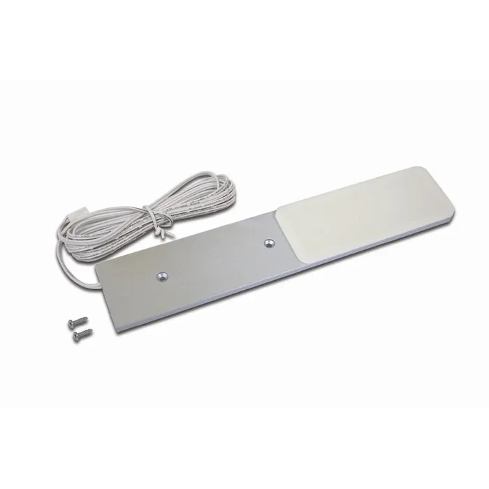 LED Unterbauleuchte S-PAD F, IP20, mit Fl�chenlicht, einzeln, 250cm LED 24-Steckerkabel, CRi >90, dimmbar, 4000K, alu eloxiert