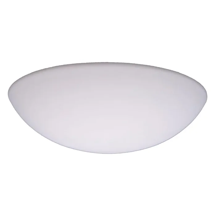 LED Wand-/Deckenleuchte ECO, � 40cm, Opalglas, 8,5-25W, 4000K, 1200-3200lm, IP44, IK02, Multipower, wei�