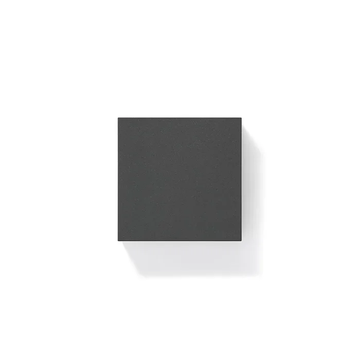 LED Wandleuchte MIMIK 10 B C/I, 10W, 4000K, 888lm, IP65, IK06, statisch, anthrazit / Glas transparent