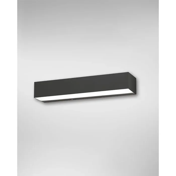 LED Wandleuchte MISTRAL, 18W, 2700/5000K, 1600lm, IP20, anthrazit