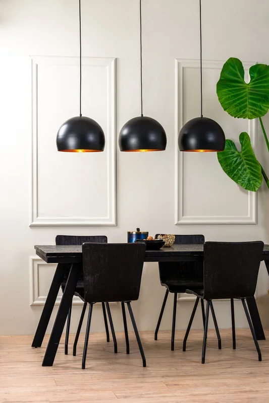 Light & Living – 3-flammige Pendelleuchte Jaicey schwarz