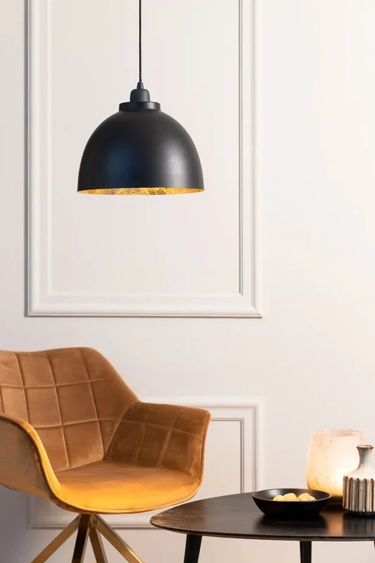 Light & Living – Country Pendelleuchte Kylie schwarz Ø 30cm