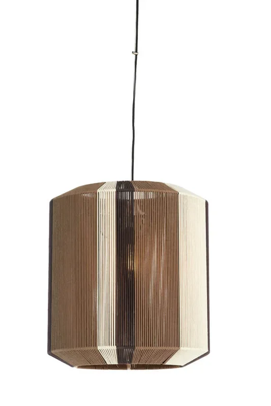 Light & Living – Pendelleuchte Kozana braun Ø 48cm