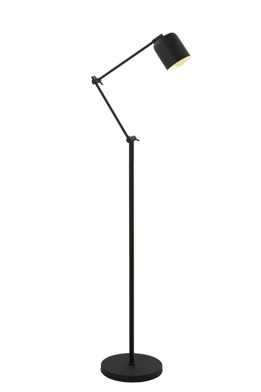 Light & Living – Schwarze Leselampe Rijeka ca. 150cm