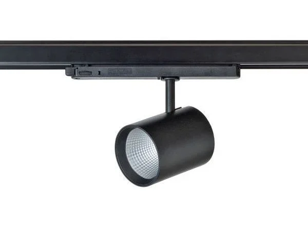 LIVAL LED-Schienenstrahler Bingo HE 21.4W 24° 930 2640 lm schwarz – warmweiß (3000K)