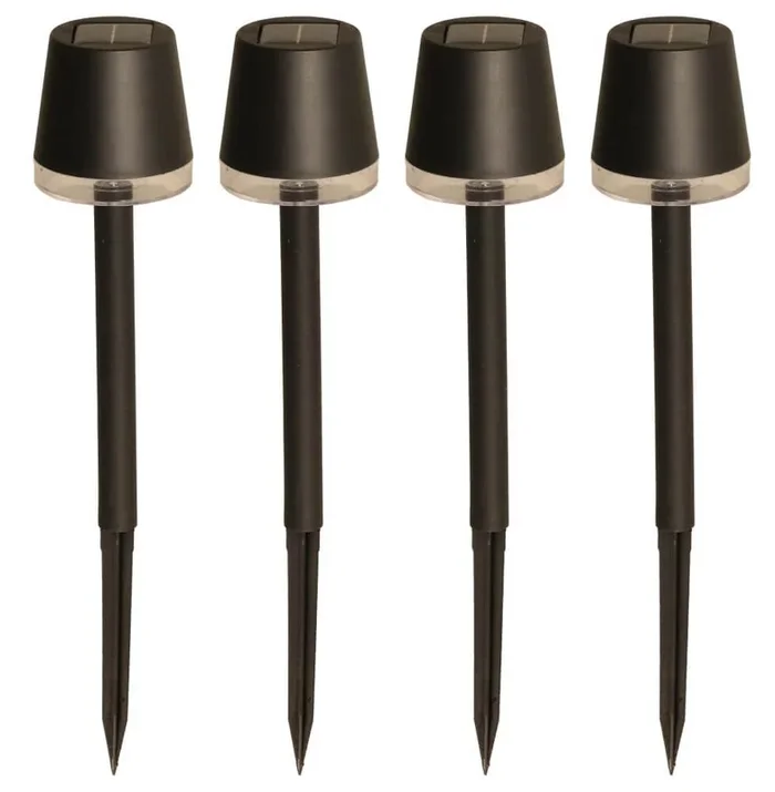 Luxform – Solarlampe Cala Dor 4er-Set