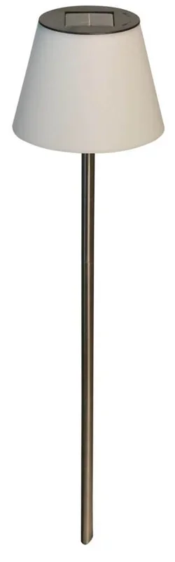 Luxform – Stehende Solarlampe Maspalomas Edelstahl