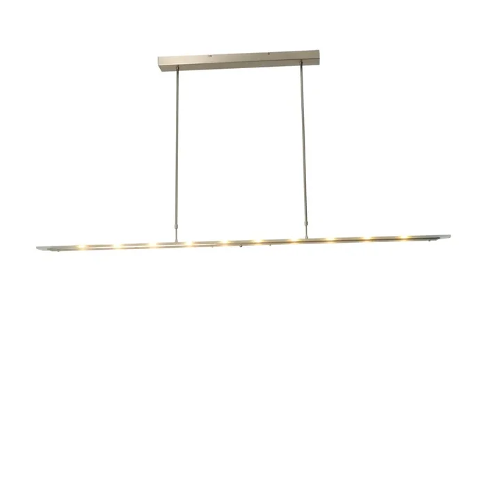 Masterlight – Esszimmerlampe Vigo 170 cm Nickelmatte