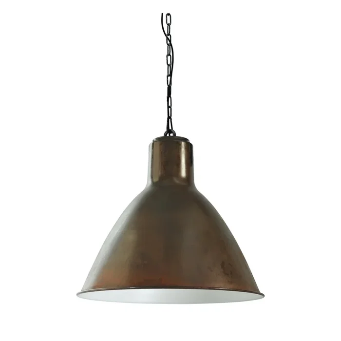 Masterlight – Pendelleuchte Industria 58 Kupferbraun mit schwarz