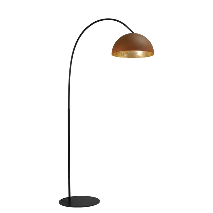 Masterlight – Stehlampe Industria 186 braun mit gold