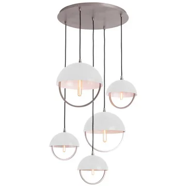 Mavisten Edition Copernica Five Light Pendant (P589WHT)