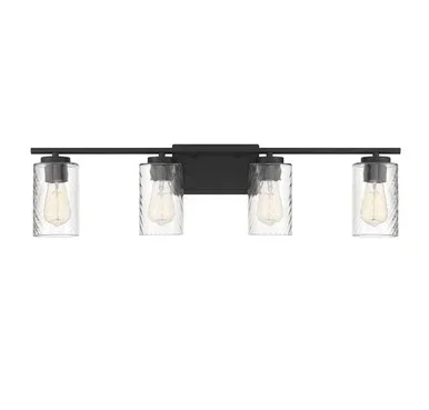 Mbath Four Light Bathroom Vanity Light (M80039MBK)