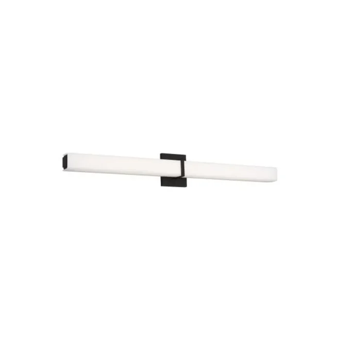 Milan 36 Bath Bath Collection 1-Light 3000K Nightshade Black by Sean LavinSLBA14430B