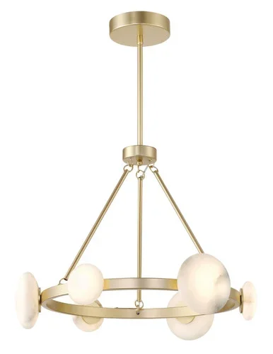 Minka-Lavery Zill LED Chandelier in Lily Gold – 3596-864-L