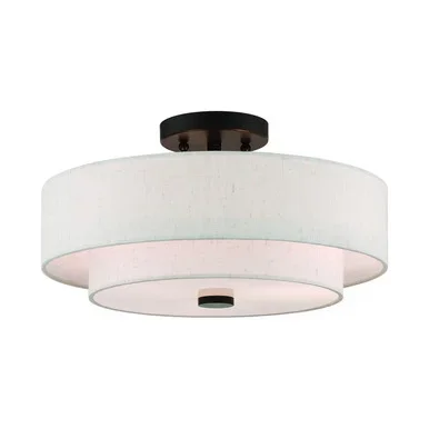 Monroe Three Light Ceiling Mount (51084-92)