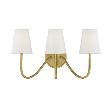 Mscon Three Light Wall Sconce (M90056NB)