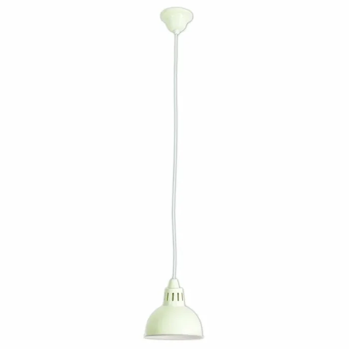 Näve Pendelleuchte Desira Elfenbein Ø19cm max. 40W ohne Leuchtmittel kürzbar
