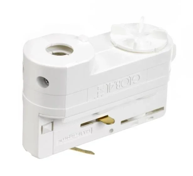 Nordic Global 3-Phasen Universaladapter für Stromschienenstrahler – weiß