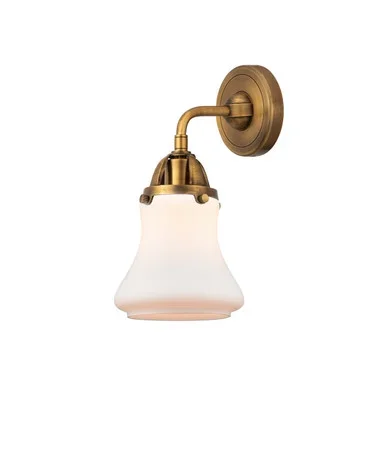 Nouveau 2 One Light Wall Sconce (288-1W-BB-G191)