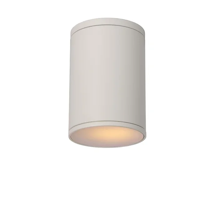 Outdoor Deckenstrahler TUBIX, � 10,8 cm, 1xE27, IP54, wei�