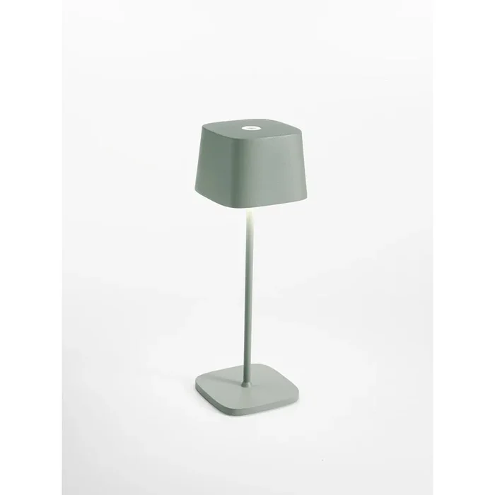 Outdoor LED Akku-Tischleuchte OFELIA TAVOLO PRO, IP65, 2.2W 2200-3000K (CCT Switch), mit Touch-Dimmer, salbeigr�n