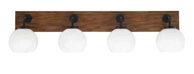 Oxbridge Four Light Bathroom Lighting (1774-MBWG-4101)