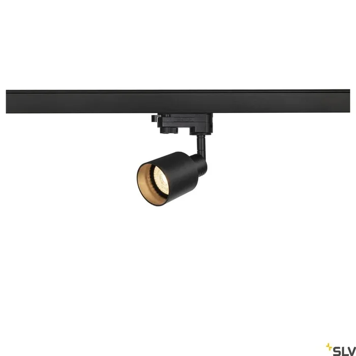 PURI TRACK, QPAR51 schwarz 10 W, inkl. 3P.-Adapter