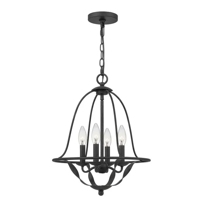 Quoizel Bradbury QZ-BRADBURY-4P-GK Pendelleuchte 4x40W/E14
