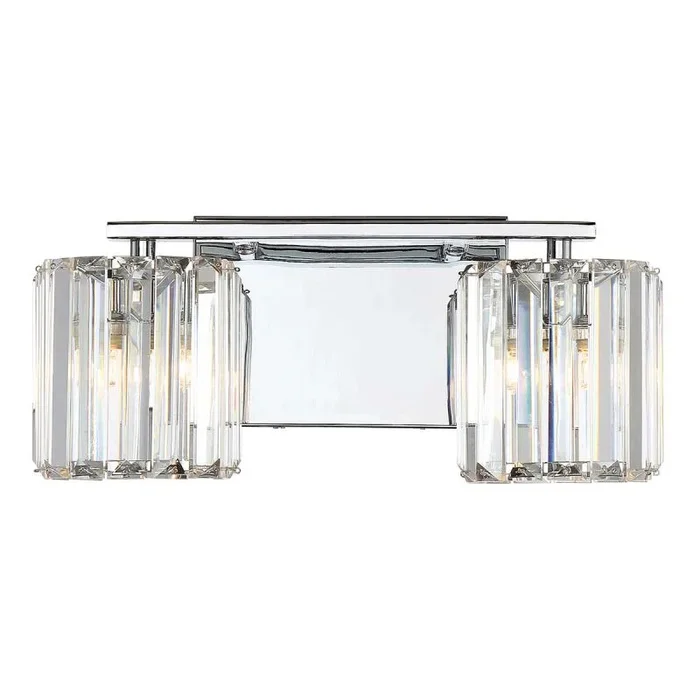 Quoizel Divine QZ-DIVINE2-PC-BATH Wandleuchte 2×3.5W/G9 IP44