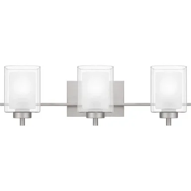 Quoizel Kolt Three Light Bath in Brushed Nickel – KLT8903BN