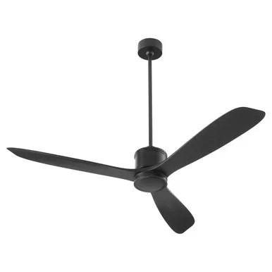 Quorum Portland 58″ Patio Fan in Matte Black – 12583-59